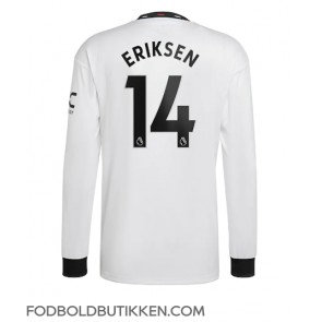 Manchester United Christian Eriksen #14 Udebanetrøje 2022-23 Langærmet